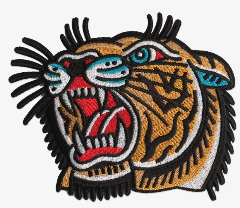 'lindauer Tiger' Patch Few And Far Collective - Tiger Patch, transparent png download