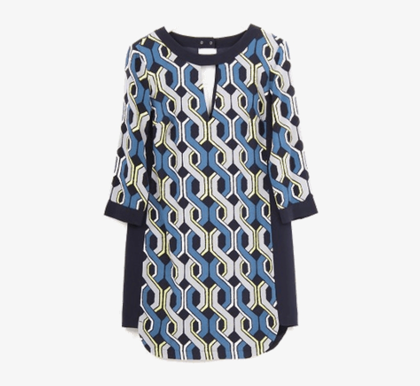 Vestido Figuras Geométricas - Pattern, transparent png download