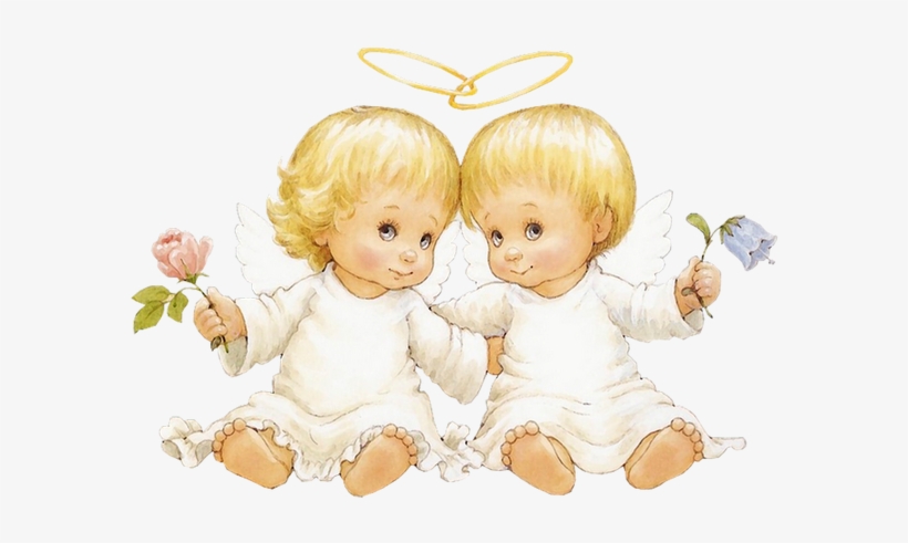 Publicado Por Marcos Gratis Para Tus Fotos, Png En - Boy And Girl Angels, transparent png download