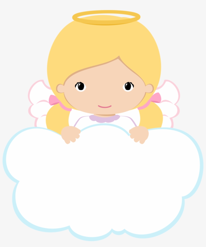 Clipart Resolution 940*1080 - Anjinho Rosa Batizado Png, transparent png download
