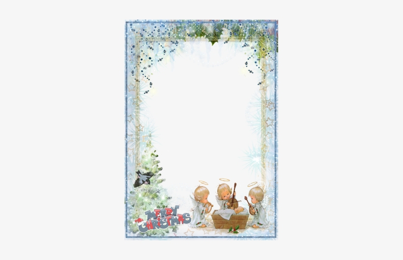 Little Angels Song For Newborn Baby - Marcos Para Fotos Con Angeles, transparent png download