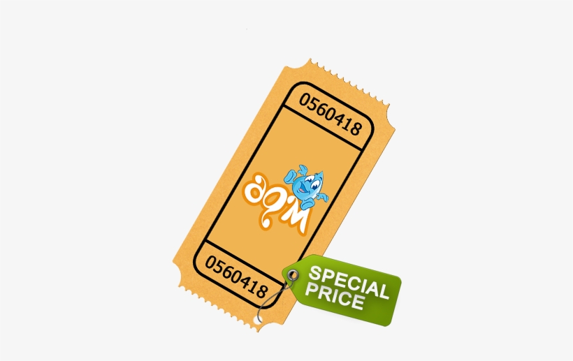 Junior Ticket Special Price - Admit Nothing Ticket Rectangular Canvas Pillow, transparent png download