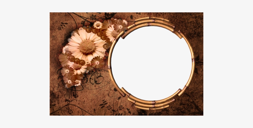 Photo Frame - Retro Flowers - Mystic Incense Rain Flower, transparent png download