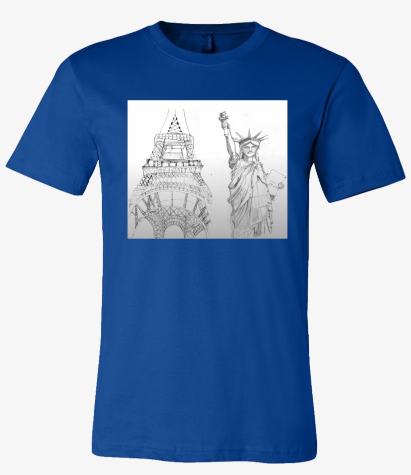 Explora Estatua De La Libertad, Camisetas, ¡y Mucho - T-shirt, transparent png download