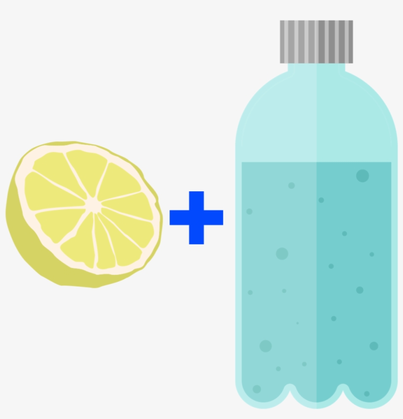 Agrega El Jugo De Un Limón A Un 1 Litro De Agua - Lemon, transparent png download