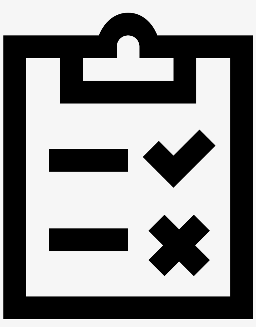 Pass Fail Icon - Scorecard Icon Svg PNG Image | Transparent PNG Free ...