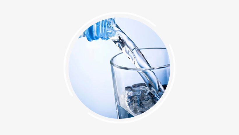 Aguas Bouvier Sirviendo Agua En Vaso - Pure Water, transparent png download