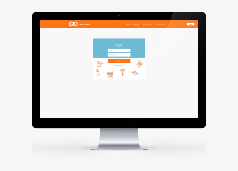 The Go Game Client Portal - Computer Monitor, transparent png download
