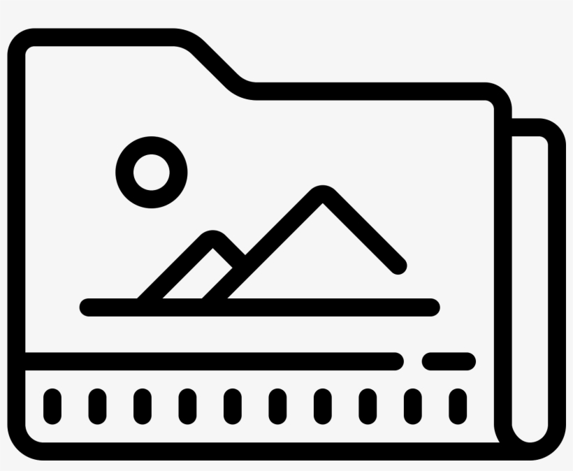 Pasta De Imagens Icon - Icon, transparent png download