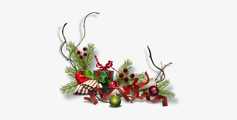 En Png Para Tus Montajes - Vintage Christmas Decoration Png, transparent png download