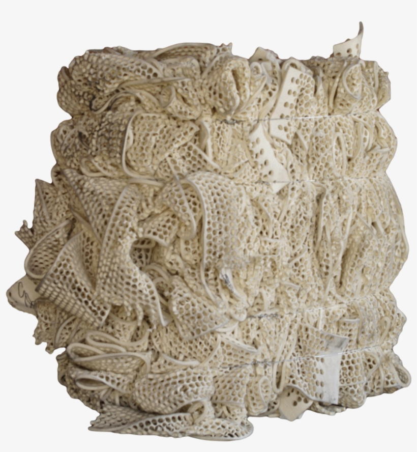 Natural White Industrial Felt Scrap Bale - Industry, transparent png download