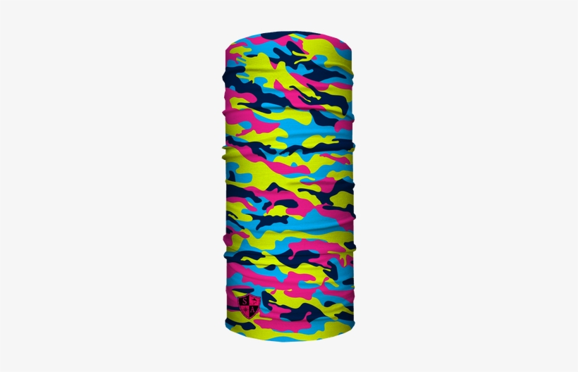 Electric Camo Multi Function Bandana Scarf - Mobilskal Till Apple Iphone 6(s) Plus - Camouflage, transparent png download