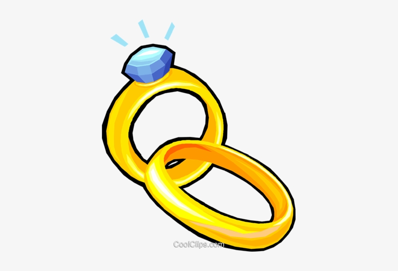 Los Anillos De Boda Libres De Derechos Ilustraciones - Illustration, transparent png download
