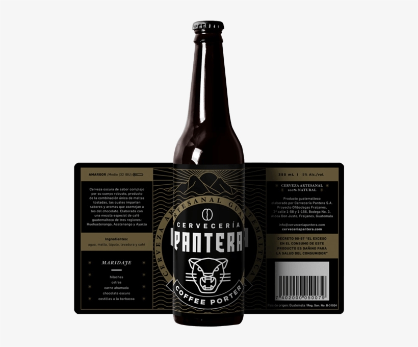 Coffee Porter - Cerveceria Pantera, transparent png download