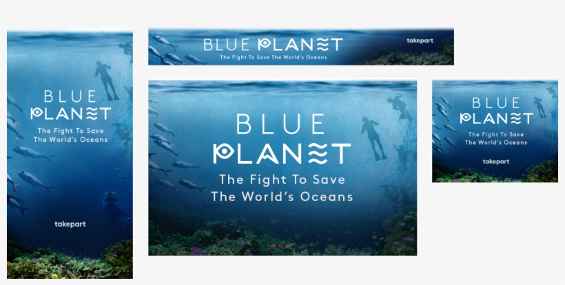 I Was Commissioned By Takepart To Lead The Creative - Blue Planet Ii Banner, transparent png download