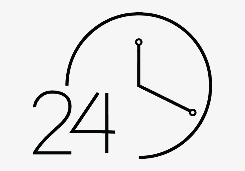 Open 24 Hours - Download, transparent png download