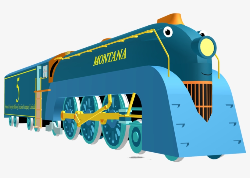 Montana - Casey Jr Railways Of Crotoonia, transparent png download