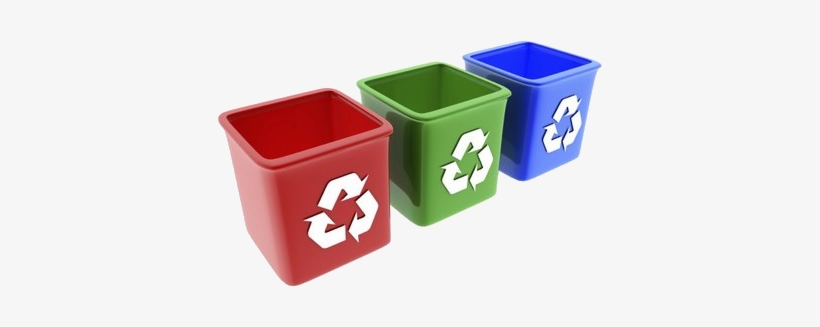 1 Tachos Reciclaje - Reduce Reuse Recycle Bins, transparent png download