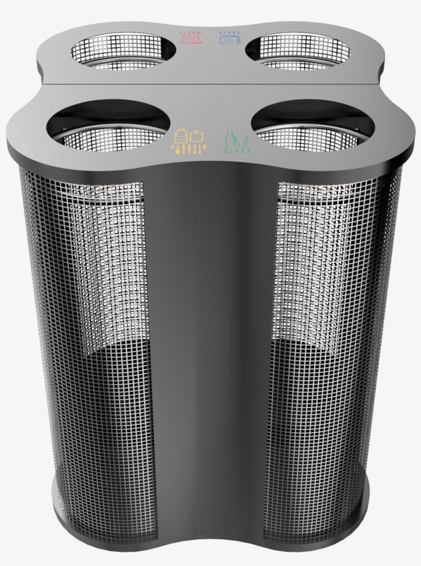 Papeleras Reciclaje En Metal, transparent png download