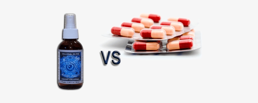 Colloidal Silver Versus Antibiotics - Colloidal Silver Antibiotic, transparent png download