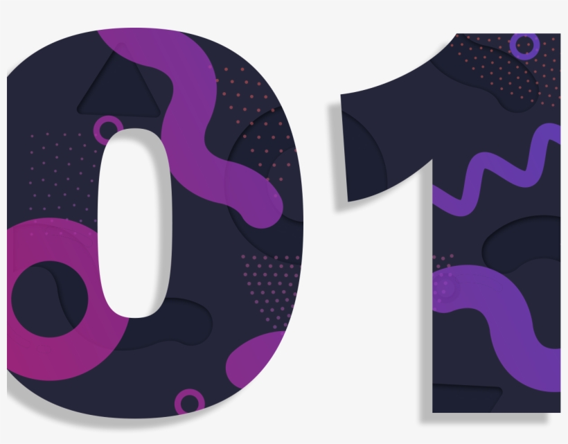 Wordsarestones - Numbers-slider - Illustration, transparent png download