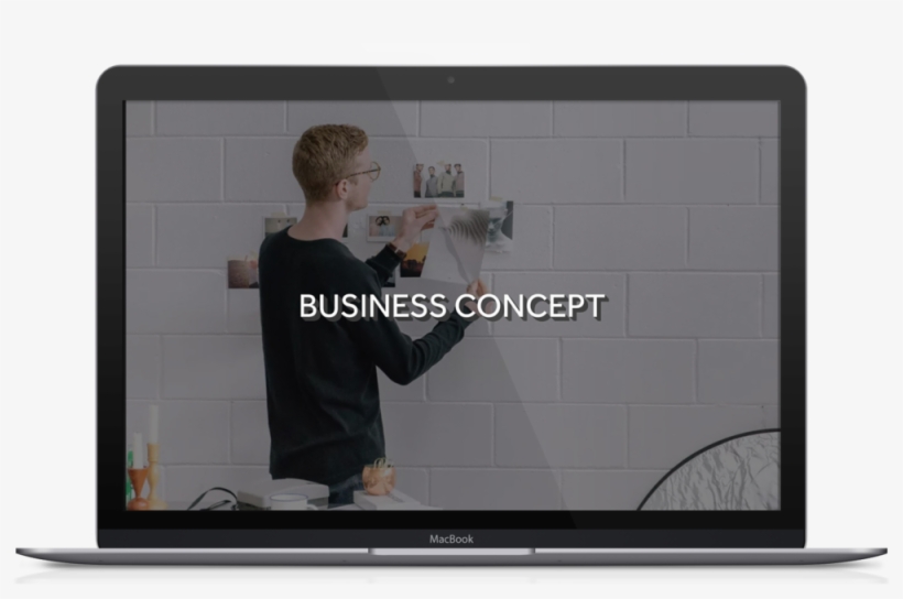 Small Business Plan Template 3 - Led-backlit Lcd Display, transparent png download