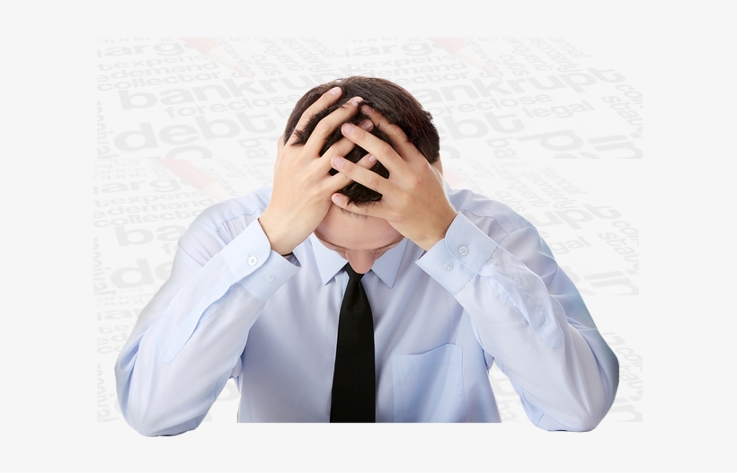 File Chapter 7 Bankruptcy - Hand On Forehead, transparent png download