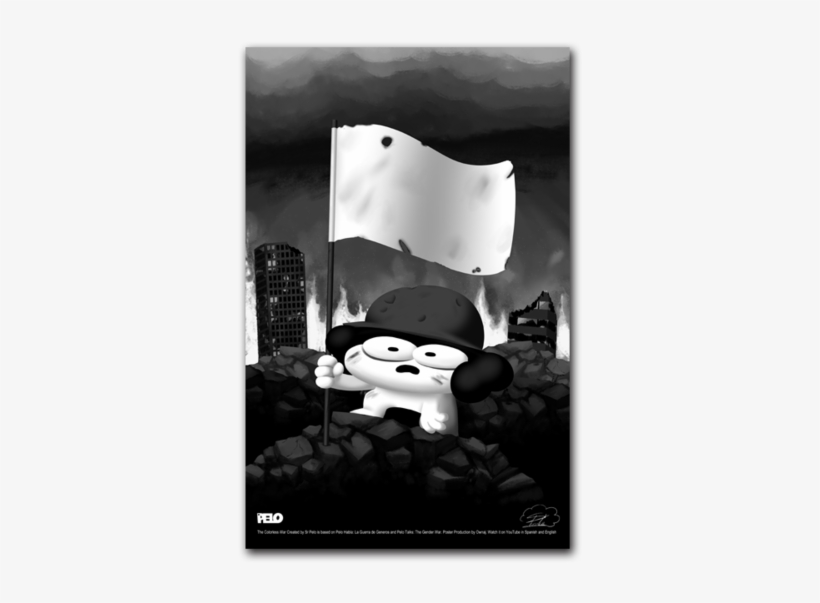 The Colorless War Poster - Poster De Sr Pelo, transparent png download