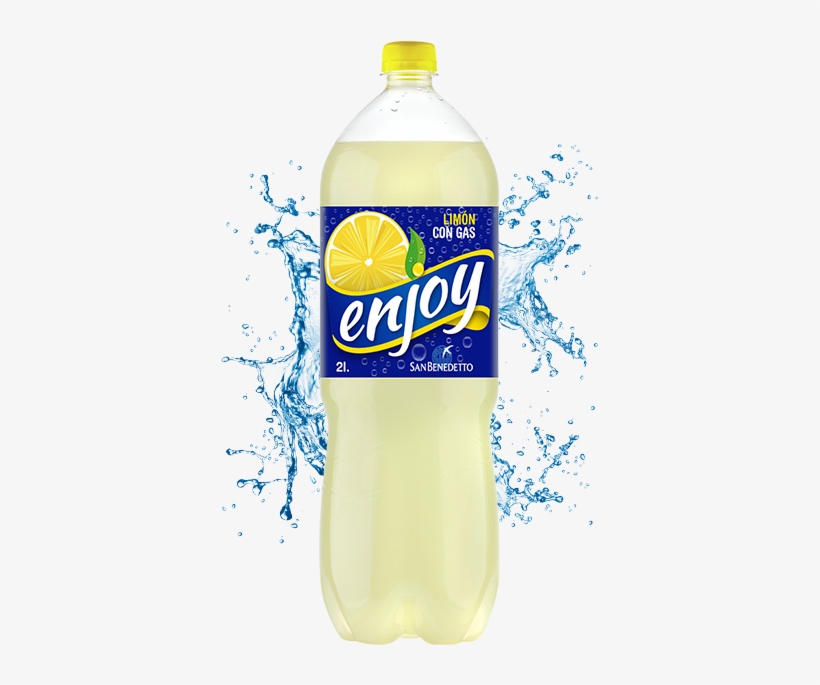 Enjoy Con Gas Refresco De Limón Con Gas, Envase De - Soft Drink, transparent png download