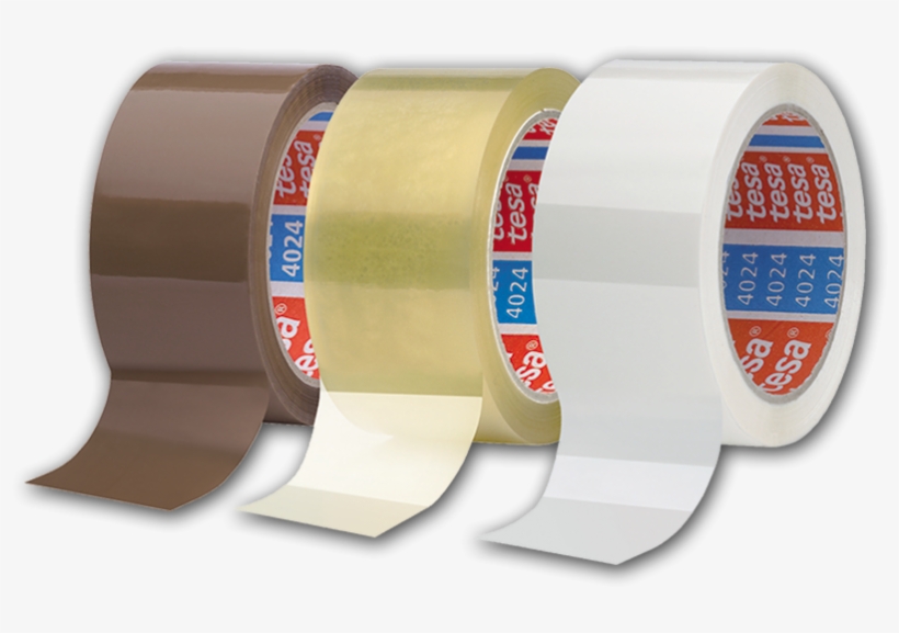 Cinta De Embalaje Tesa 4024 Pp Silencioso - Tesa - Universal Packing Tape - White, transparent png download