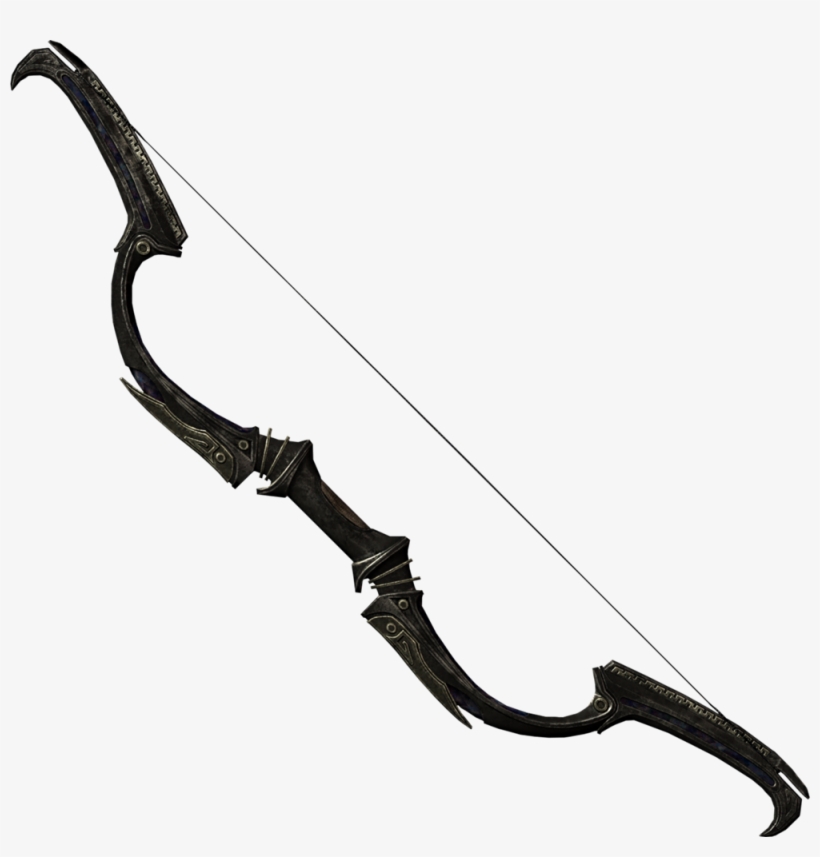 Dwarven Black Bow Of Fate, transparent png download