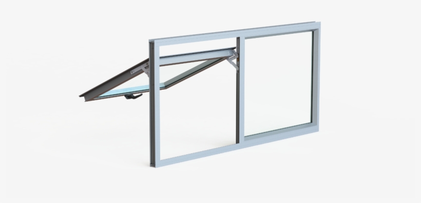 Es Una Ventana Batiente Proyectada Al Exterior De Buenas - Ventanas Proyectables, transparent png download