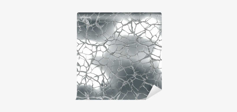 Seamless Texture - Cracked Chrome Texture Seamless, transparent png download