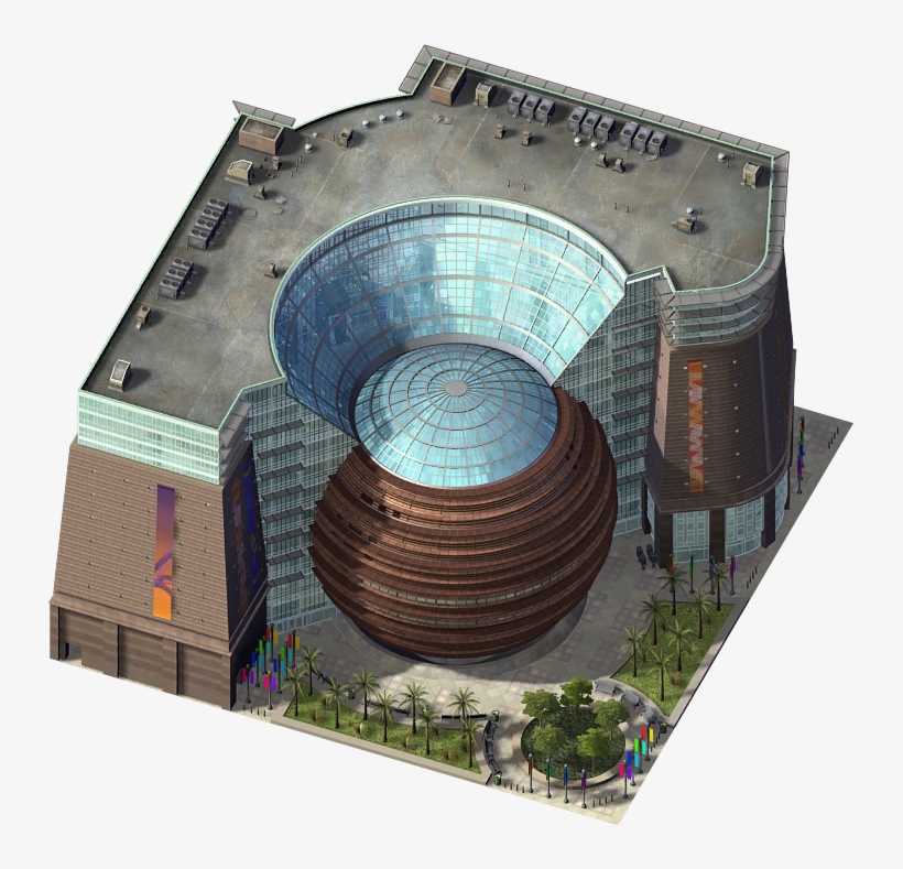 The Living Mall - Sim City 4, transparent png download