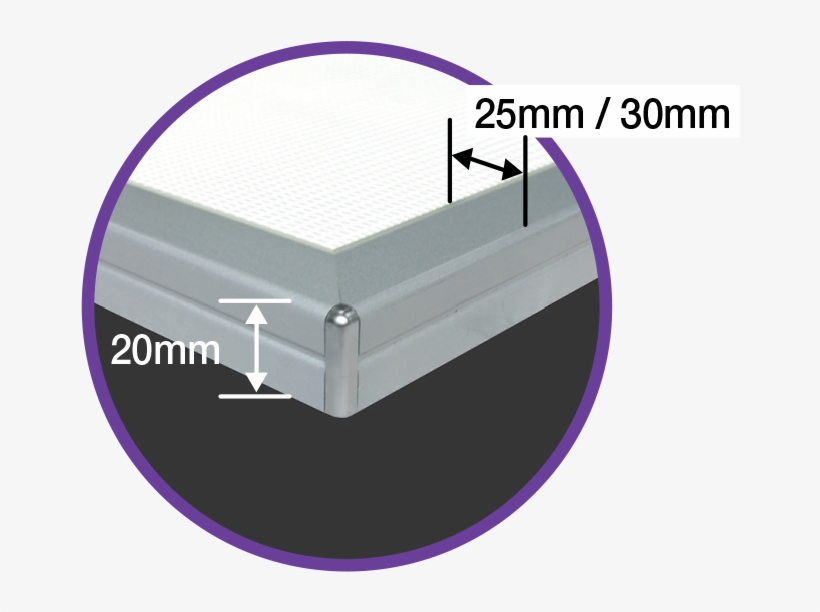 3ft X 5ft Led Illuminated Poster Frame, Large Lightbox - Picture Frame, transparent png download