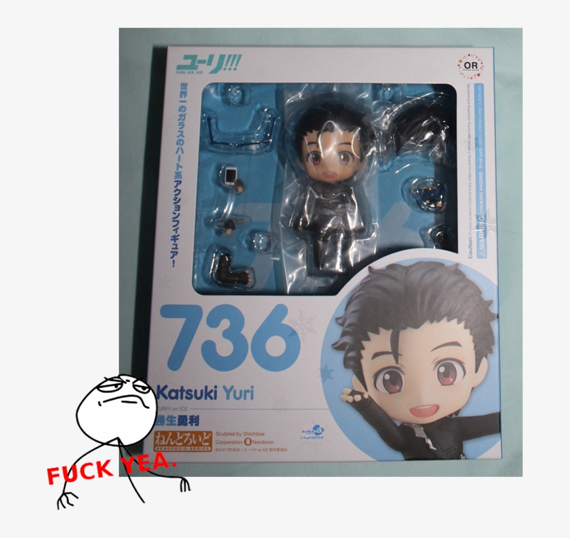 Https - //static - Myfigurecollection - - - Yuri Katsuki Nendoroid Figure, transparent png download
