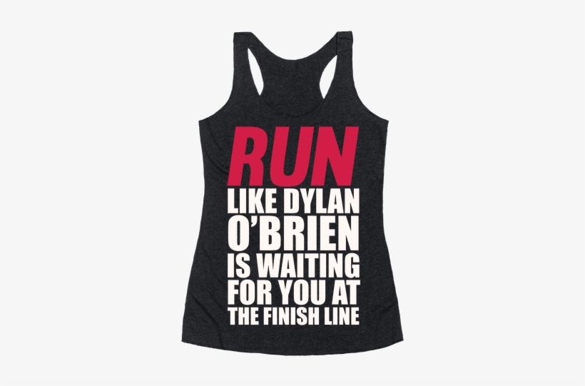 Run Like Dylan O'brien Is Waiting For You At The Finish - Backstreet Boys T Shirt Women's, transparent png download