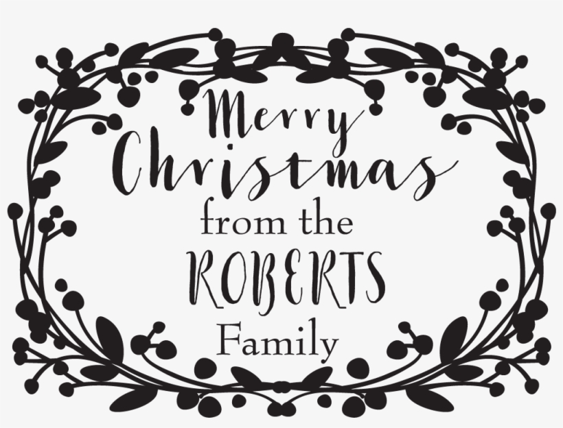 Merry Christmas Wreath - Christmas Day, transparent png download