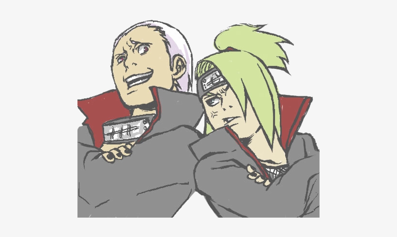 Deidara X Hidan - Hidan X Deidara, transparent png download