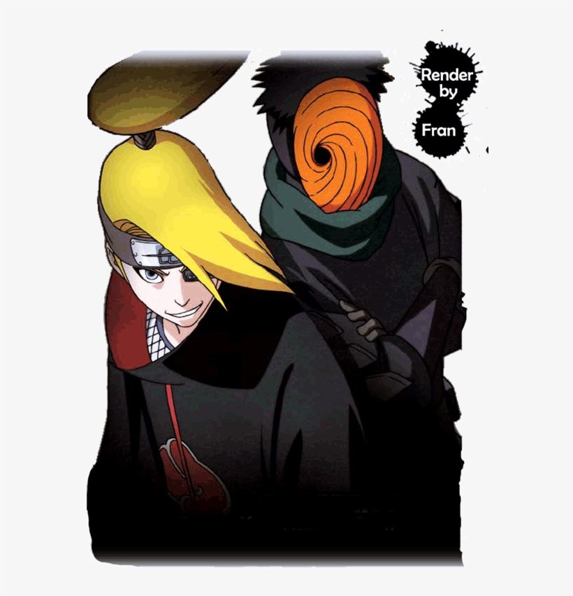 Curtido Curtir Compartilhar - Transparent Tobi And Deidara, transparent png download