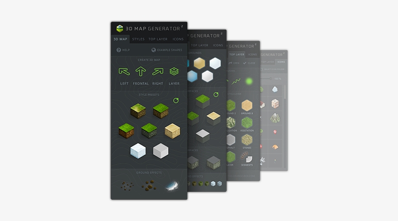 Buy Now - Map Generator Photoshop, transparent png download