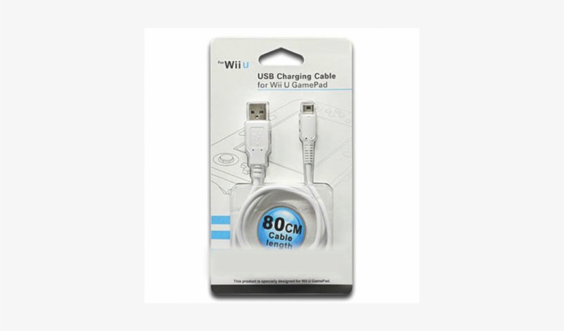 Wii U Gamepad Usb Charging Cable - Headphones, transparent png download