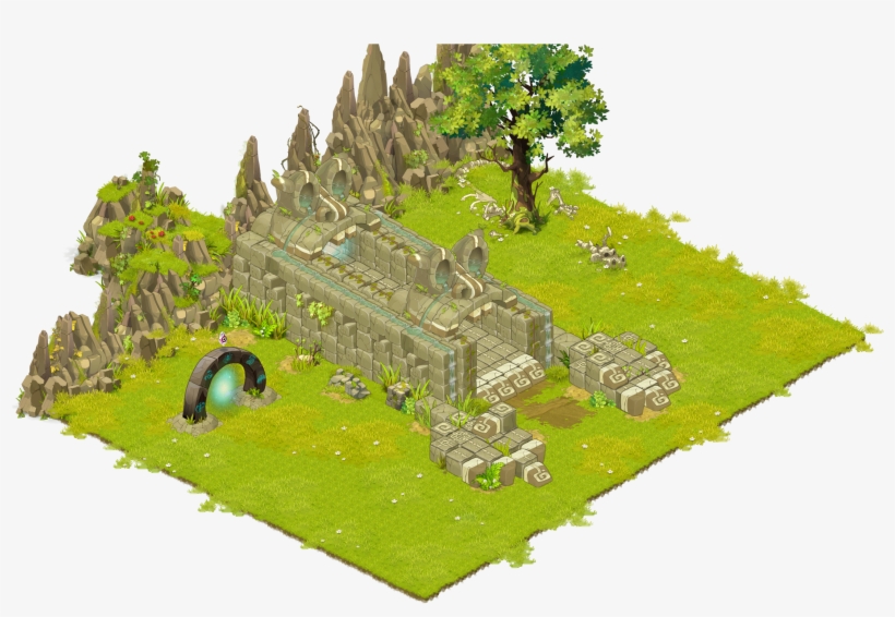 New Donjon By Weequays - Isometric Map Dofus, transparent png download