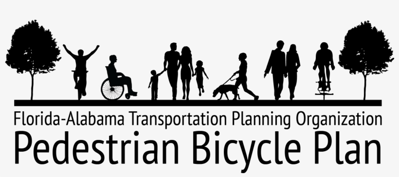 A Network Of Complete Streets Improves The Safety, - Silhouette, transparent png download