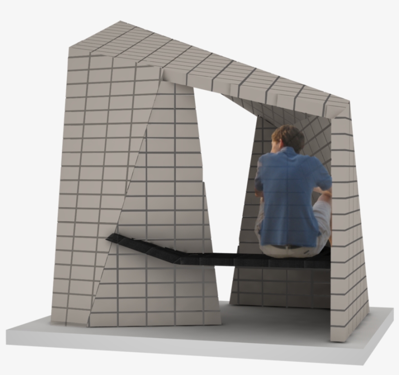 Brick Building Competition At Njit By Zaynab Mohsen - Outhouse, transparent png download