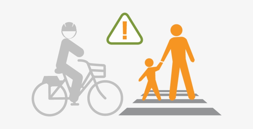 Safety Yield To Pedestrians - Prohibido A Menores Bañarse, transparent png download