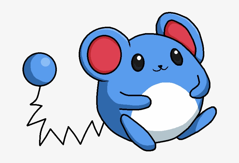 I'm Gonna Have Soot Talk To The Marill - Cartoon, transparent png download