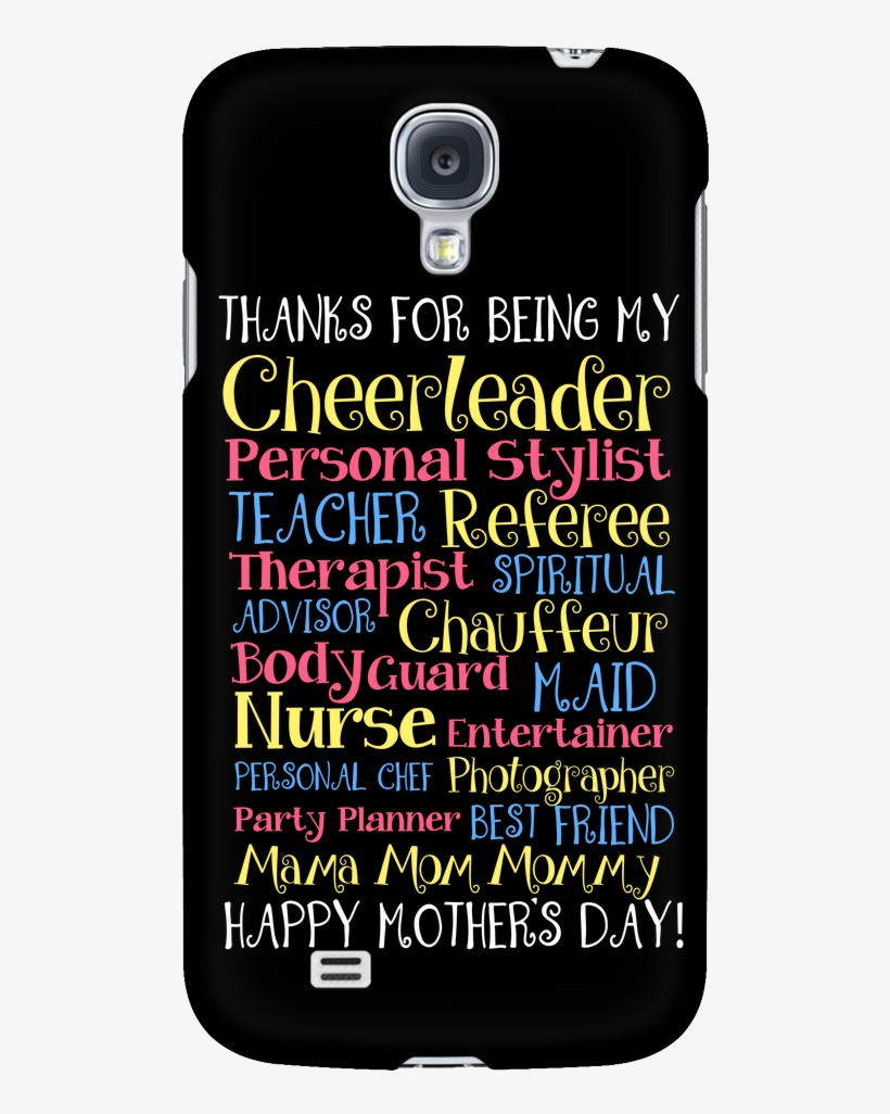 Thanks For Being My Cheerleader Teacher Best Friend - Mobile Phone, transparent png download