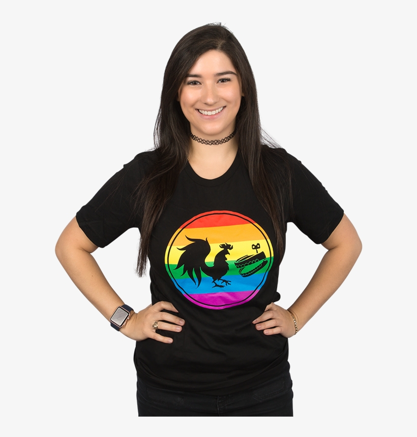 Rooster Teeth Pride Community Tee - Stock Photography, transparent png download