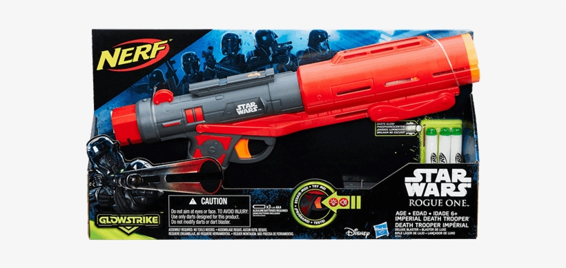 Death Trooper Deluxe Nerf Blaster - Star Wars Rogue One Nerf Imperial Death Trooper Deluxe, transparent png download